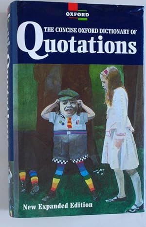 The concise Oxford dictionary of quotations. Third Edition.