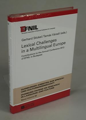 Immagine del venditore per Lexical Challenges in a Multilingual Europe. venduto da Antiquariat Dorner