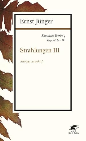 Seller image for Smtliche Werke Strahlungen. Tl.3 for sale by BuchWeltWeit Ludwig Meier e.K.