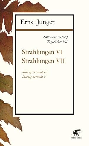 Seller image for Smtliche Werke Strahlungen. Tl.6 for sale by BuchWeltWeit Ludwig Meier e.K.