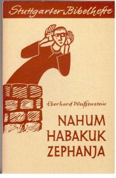 Image du vendeur pour Nahum - Habakuk - Zephanja mis en vente par Antiquariat Jterbook, Inh. H. Schulze