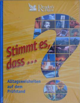 Seller image for Stimmt es, dass. Alltagsweisheiten auf dem Prfstand for sale by Antiquariat Jterbook, Inh. H. Schulze
