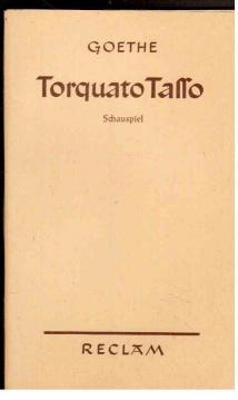 Imagen del vendedor de Torquato Tasso. Ein Schauspiel. a la venta por Antiquariat Jterbook, Inh. H. Schulze