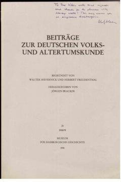 Seller image for Die Hanse und Dnemark : Fachvortrag gehalten zu den Erffnungsveranstaltungen in Hamburg und Rostock for sale by Antiquariat Jterbook, Inh. H. Schulze