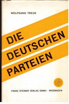 Bild des Verkufers fr Die Deutschen Parteien zum Verkauf von Antiquariat Jterbook, Inh. H. Schulze