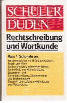 Bild des Verkufers fr Schlerduden : Rechtschreibung und Wortkunde : (vom 4. Schuljahr an) zum Verkauf von Antiquariat Jterbook, Inh. H. Schulze