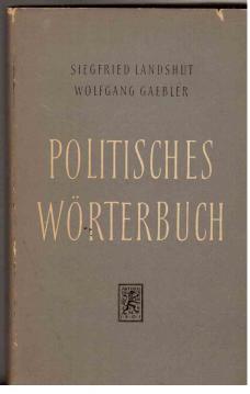 Bild des Verkufers fr Politisches Wrterbuch. zum Verkauf von Antiquariat Jterbook, Inh. H. Schulze