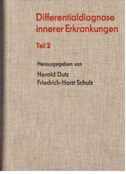 Imagen del vendedor de Differentialdiagnose innerer Erkrankungen. Teil 2. a la venta por Antiquariat Jterbook, Inh. H. Schulze