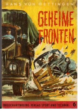 Seller image for Geheime Fronten. for sale by Antiquariat Jterbook, Inh. H. Schulze