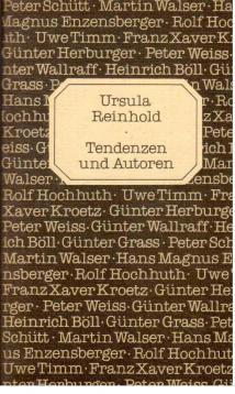 Tendenzen und Autoren : Zur Literatur der siebziger Jahre in der BRD.