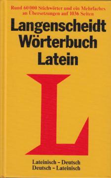 Seller image for Langenscheidt Wrterbuch Lateinisch. Lateinisch-Deutsch, Deutsch-Lateinisch for sale by Antiquariat Jterbook, Inh. H. Schulze