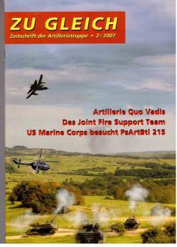 Bild des Verkufers fr ZU GLEICH Zeitschrift der Artillerietruppe. 2(2007) zum Verkauf von Antiquariat Jterbook, Inh. H. Schulze
