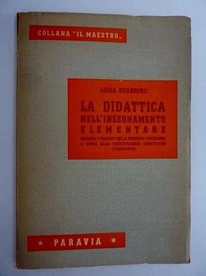 Collana IL MAESTRO - LA DIDATTICA DELL'INSEGNAMENTO ELEMENTARE