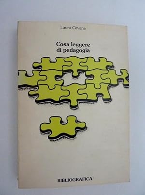 COSA LEGGERE DI PEDAGOGIA