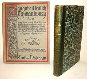 Das gut alt teutsch Schwankbuch. Das ist: Artige Mären und lose Schwänklein von mutwilligen Ritte...