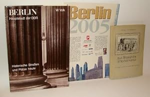 Historische Straßen und Plätze heute. Berlin, Hauptstadt der DDR. Mit sehr vielen Abbildungen. 7....