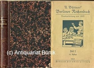 Rechenbuch für Seminaristen und Lehrer. Neubearbeitet von P. Klauke und J. Klein. 14. Auflage. Da...