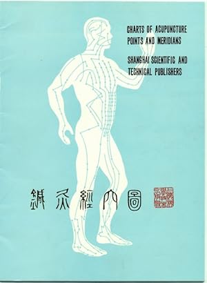 Imagen del vendedor de Charts of Acupunture Points and Meridians. The Chinese Traditional Medical College of Shanhai. The Research Institute of Acupunture and Meridian of Shanghai. Points located by: Wu Shao-De, Li Ding. Anatomy contrived by: Yan Zhen-Guo. Depicted by: Zhang Zhao-Fong, Li Cheng-Jian. Translated by: Heng Jin-Sheng, Yan Zhen-Guo. Second Edition. 7 farbige Wandkarten und ein Beiheft mit Listen der Meridiane und Akupunkturpunkte. [Text englisch]. Dazu eine BEIGABE. a la venta por Versandantiquariat Brck (VDA / ILAB)