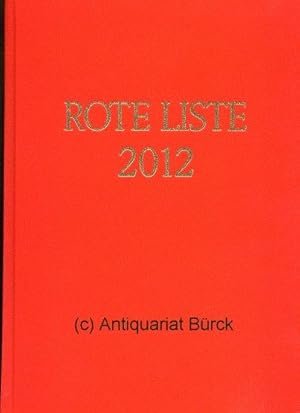 Rote Liste 2012. Arzneimittelverzeichnis für Deutschland (einschließlich EU-Zulassungen und besti...