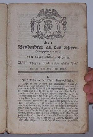 Der Beobachter an der Spree. Hg. und verlegt von Karl August Wilhelm Schmidt. XLVII. [47.] Jahrga...