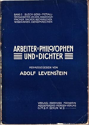 Image du vendeur pour Arbeiter-Philosophen und -Dichter. mis en vente par Antiquariat Krikl