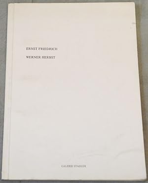 Image du vendeur pour Ernst Friedrich, Zeichnungen - Werner Herbst, Gedichte. mis en vente par Antiquariat Krikl