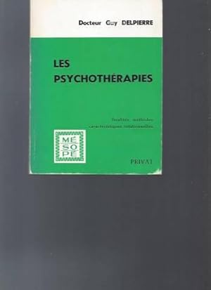 Les psychothérapies (finalités méthodes caractéristiques relationnelles)