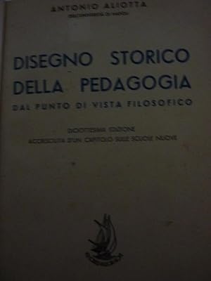 DISEGNO STORICO DELLA PEDAGOGIA DAL PUNTO DI VISTA FILOSOFICO Diciottesima Edizione accresciuta c...