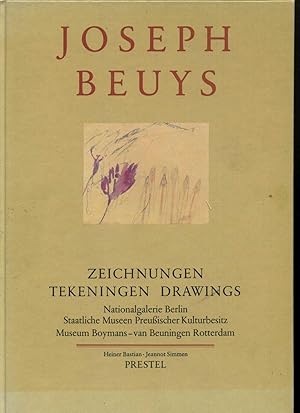 Bild des Verkufers fr Joseph Beuys. Zeichnungen - Tekeningen - Drawings. Museum Boymans-van Beuningen, Rotterdam, November 1979 - Januar 1980; Nationalgalerie Berlin, Staatl. Museen Preuss. Kulturbesitz, Mrz - Mai 1980; Kunsthalle Bielefeld, Juni - Juli 198 ; Wissenschaftszentrum Bonn, August - September 1980. Ausstellungskatalog. Text dt., holl., engl. Auswahl zum Inhalt: HEINER BASTIAN Die Zeichen sind Sinne / JEANNOT SIMMEN Schatten der Realitt / INTERVIEW "Wenn sich keiner meldet, zeichne ich nicht" zum Verkauf von Umbras Kuriosittenkabinett