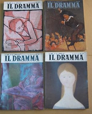 IL DRAMMA, rivista di spettacolo diretta da LUCIO RIDENTI - 1959 - ANNATA COMPLETA dal fasc, 268 ...