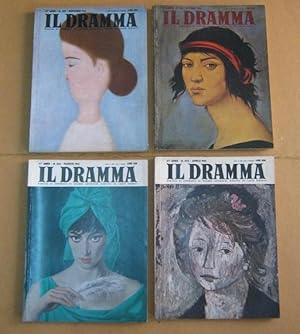 IL DRAMMA, rivista di spettacolo diretta da LUCIO RIDENTI - 1961 - ANNATA COMPLETA dal fasc, 292 ...