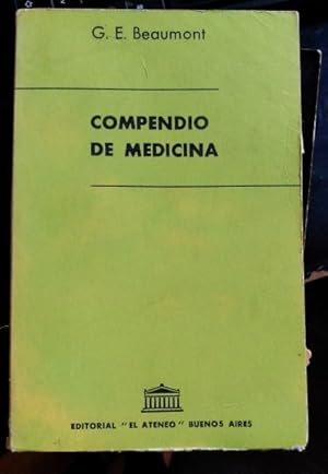 Immagine del venditore per COMPENDIO DE MEDICINA. venduto da Libreria Lopez de Araujo