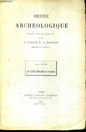 Imagen del vendedor de REVUE ARCHEOLOGIQUE - LES STELES ETRUSQUES DE BOLOGNE PAR ALBERT GRENIER. a la venta por Le-Livre