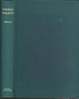 Seller image for Foreign Dialects: A Manual for Actors, Directors and Writers for sale by Dorley House Books, Inc.