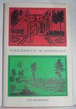 Seller image for Volksbrauch im Jahreslauf for sale by 3 Mile Island