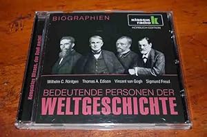 Bild des Verkufers fr Bedeutende Personen der Weltgeschichte - Wilhelm Rntgen/Thomas A. Edison/Vincent van Gogh/Sigmund Freud zum Verkauf von 3 Mile Island