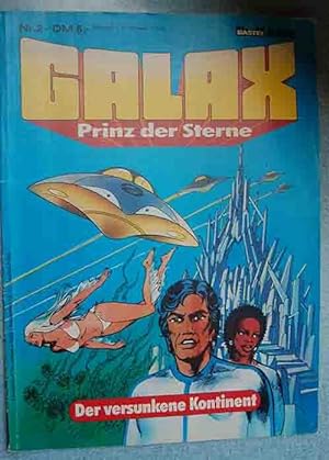 Image du vendeur pour Galax, Prinz der Sterne - Der versunkene Kontinent (Band 2) mis en vente par 3 Mile Island