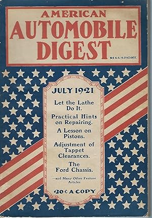 American Automobile Digest, July 1921