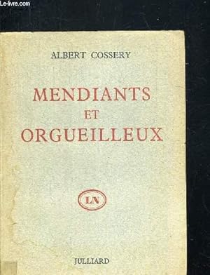 Seller image for MENDIANTS ET ORGUEILLEUX for sale by Le-Livre