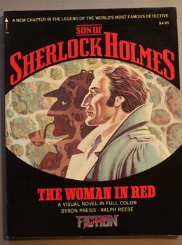 Seller image for THE WOMAN IN RED: SON OF SHERLOCK HOLMES: A Visual Novel in Full Color, Volume 4 (8-1/2" x 11" Comics Graphic Novel Trade Paperback Edition of FICTION ILLUSTRATED Volume-1 # 4; January 1977; Grapic Novel in Comics format); for sale by Comic World