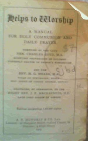 Seller image for Helps to Worship - a manual for Holy Communion and Daily Prayer for sale by Chapter 1