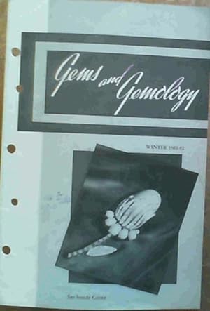 Seller image for Gems &amp; Gemology - Volume X Winter 1961-62 Number 8 for sale by Chapter 1