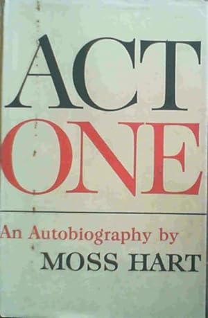 Bild des Verkufers fr Act One; An Autobiography zum Verkauf von Chapter 1