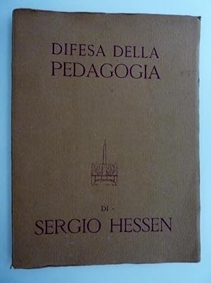 DIFESA DELLA PEDAGOGIA