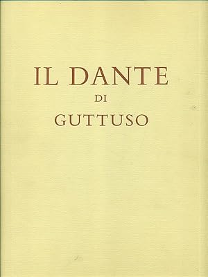 Seller image for Il Dante di Guttuso for sale by Librodifaccia