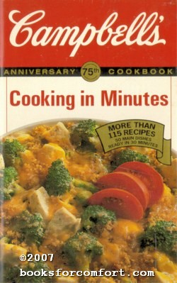 Seller image for Campbells Anniversary Cookbook Cooking in Minutes for sale by booksforcomfort