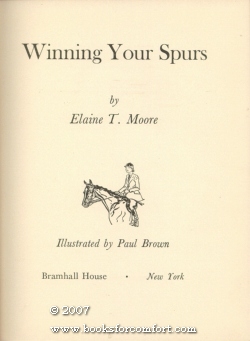 Seller image for Winning Your Spurs for sale by booksforcomfort