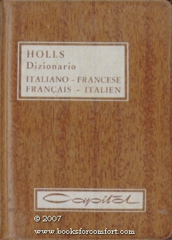 Holls Dizionario Italiano-Francese, Francais-Italien