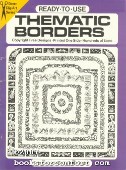 Seller image for Ready-To-Use Thematic Borders, Dover Clip-Art Series for sale by booksforcomfort