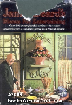 Seller image for James Beard's Menus For Entertaining for sale by booksforcomfort